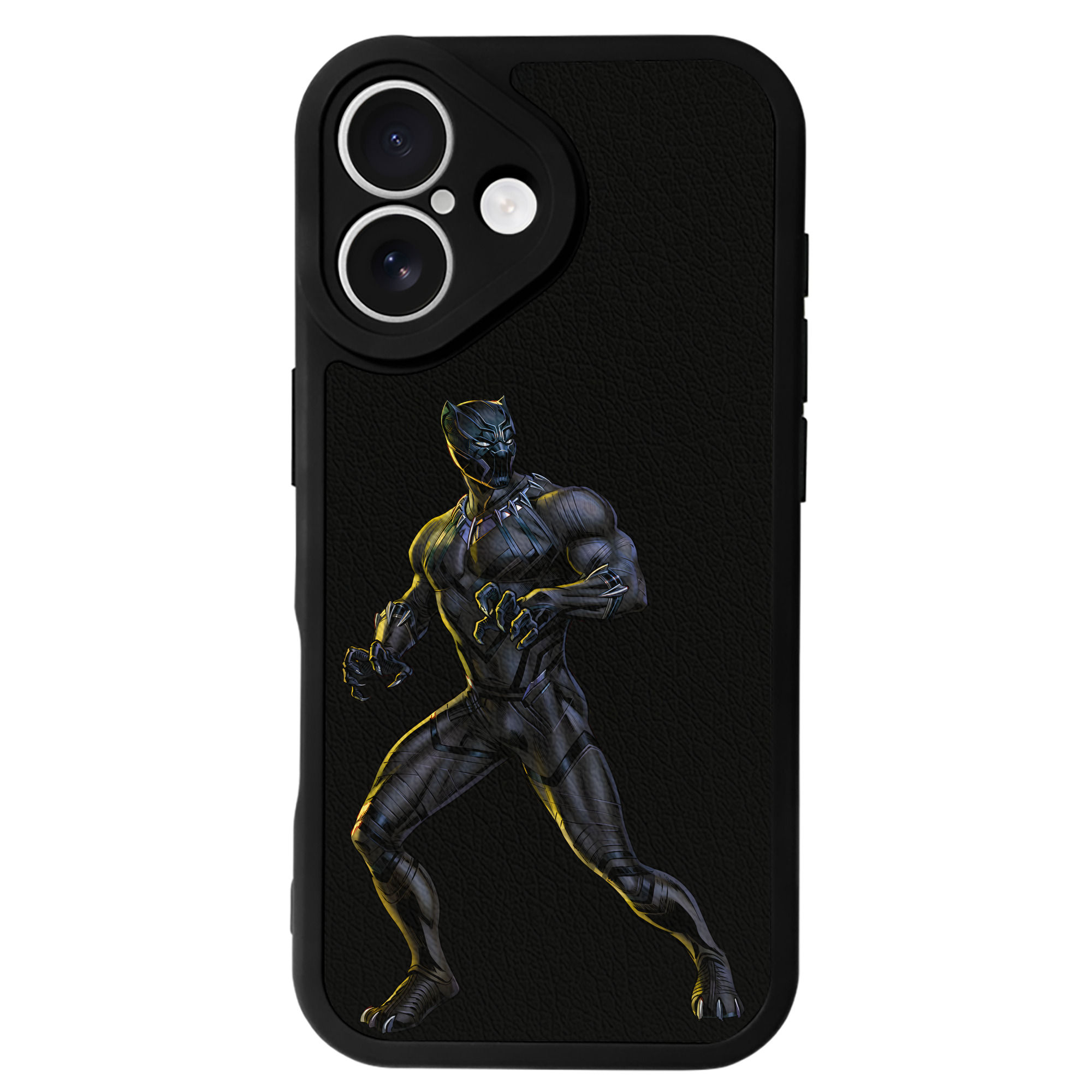 （画像用） アベンジャーズ The Avengers 【iPhone 16シリーズ対応】シリコンスマホケース（レザー調） 材質：シリコン